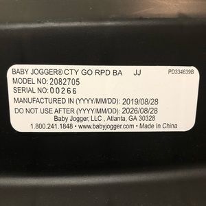 Baby jogger city go  car base